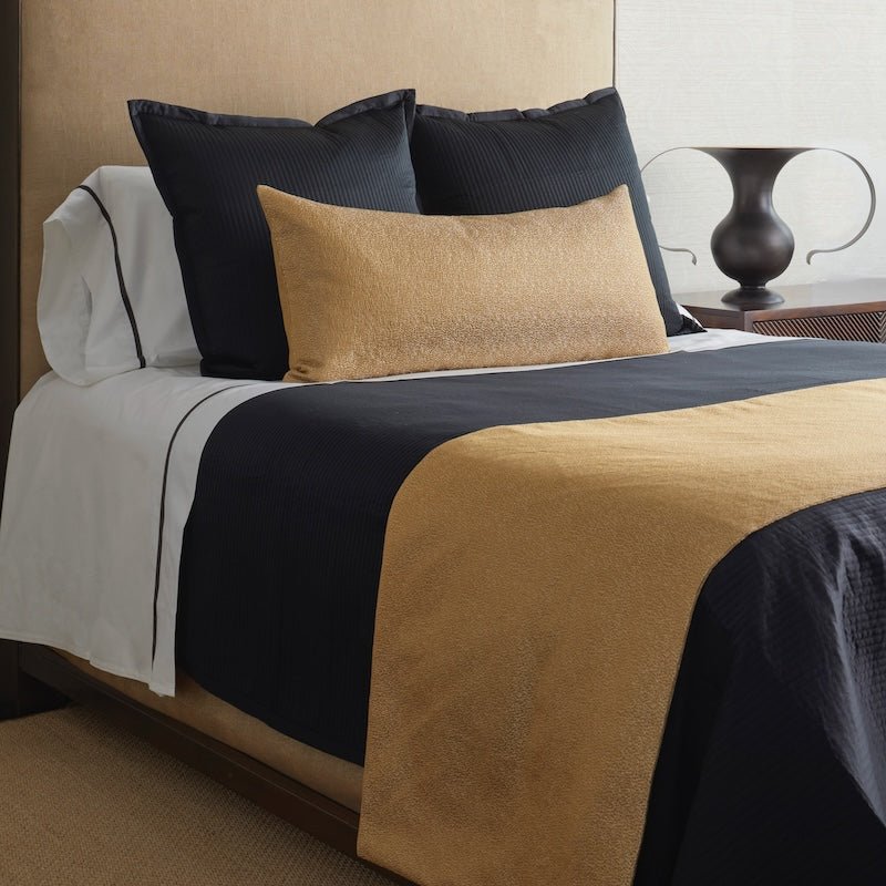 Dapple Bed Finisher Set in Gold by Ann Gish