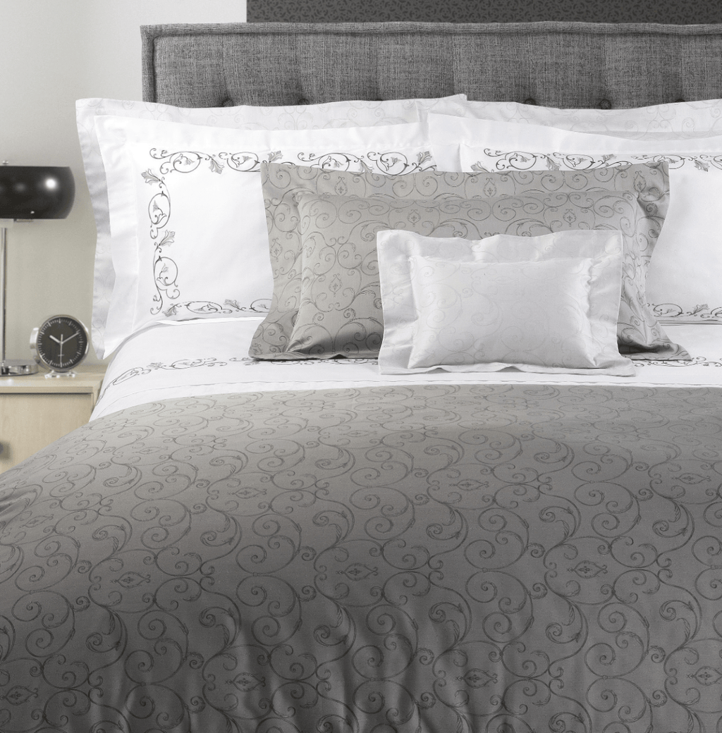 Broccato Embroidery Bedding by Dea Linens