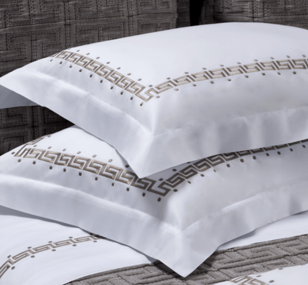Etruria Embroidery Bedding by Dea Linens