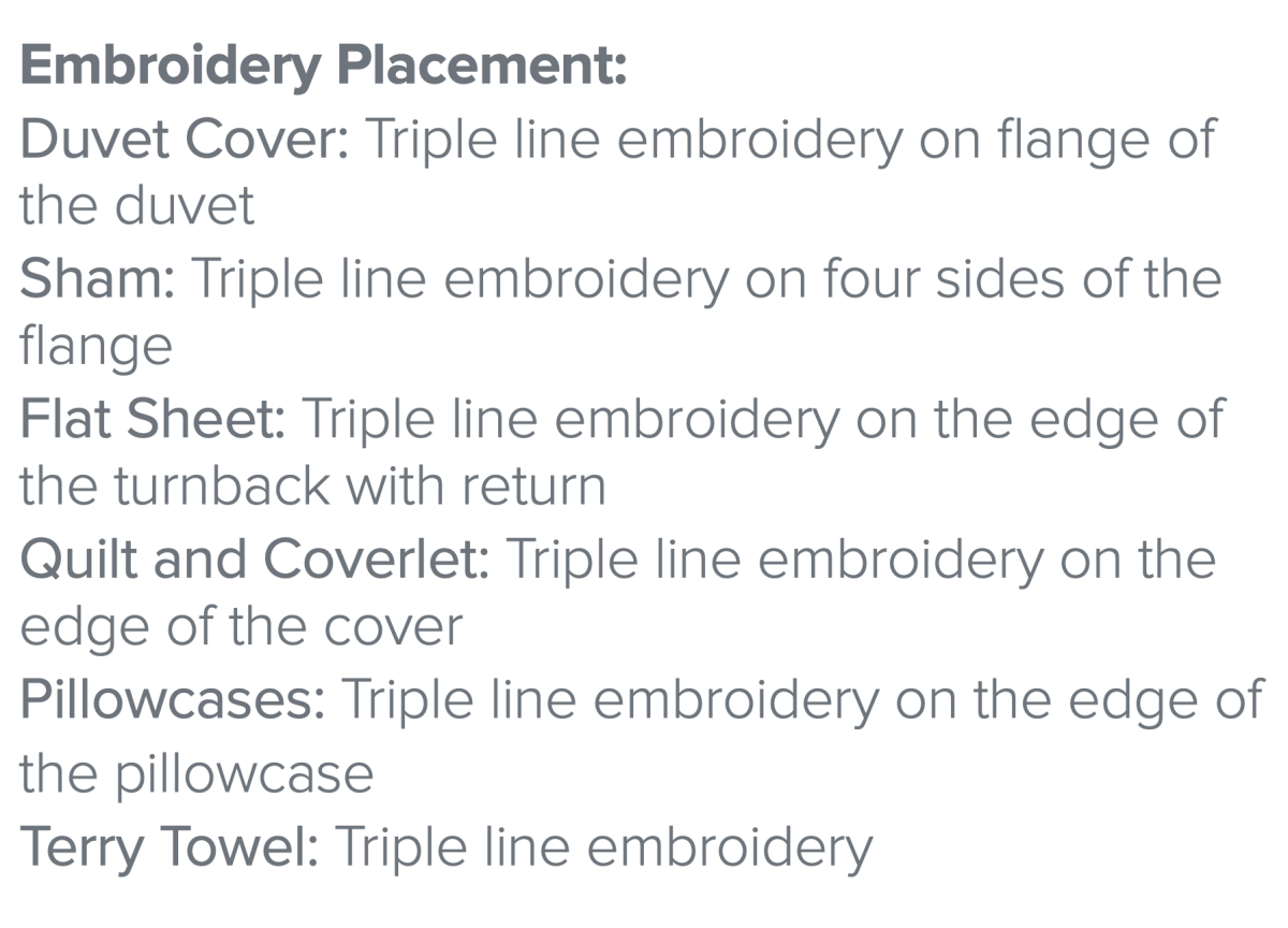 Cavriglia Embroidery Bedding by Dea Fine Linens