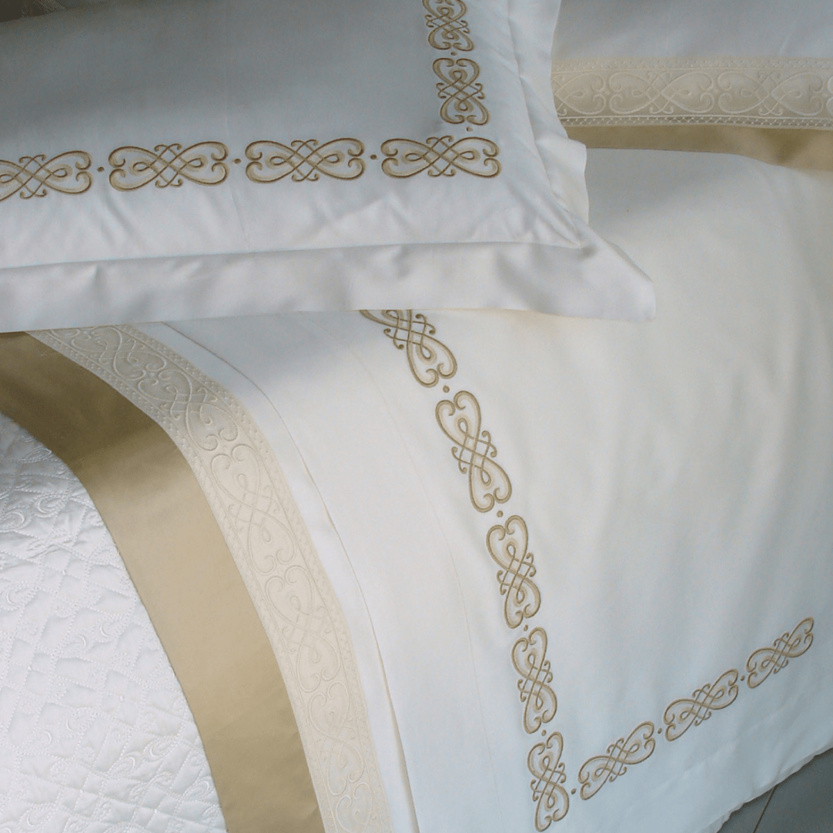 Gianna Embroidery Bedding by Dea Linens