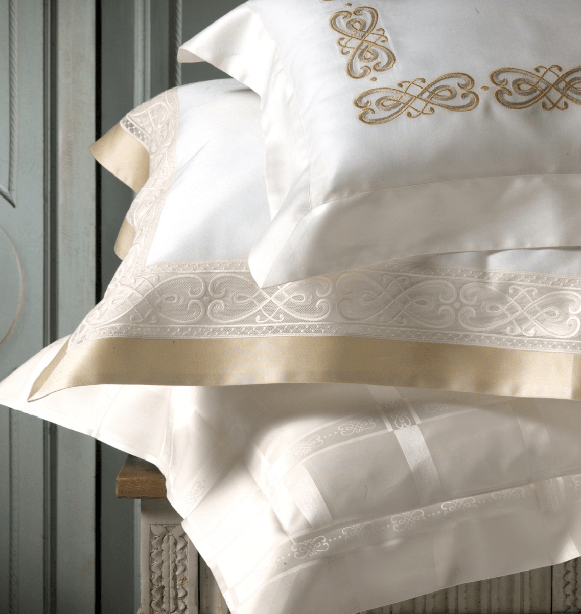 Gianna Embroidery Bedding by Dea Linens