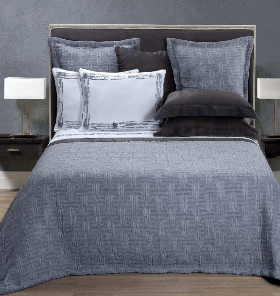 Graffiti Embroidery Bedding by Dea Linens