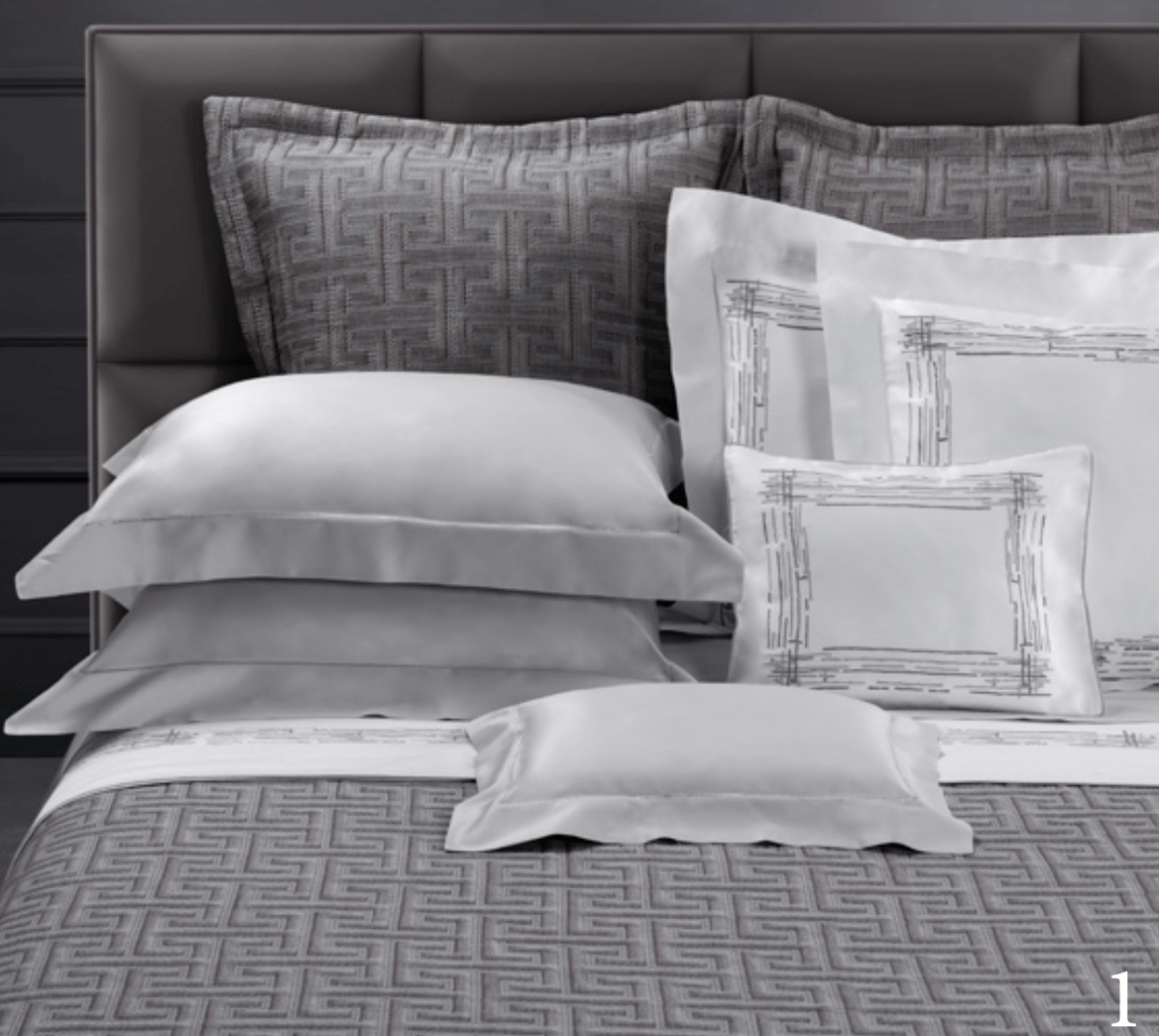 Graffiti Embroidery Bedding by Dea Linens