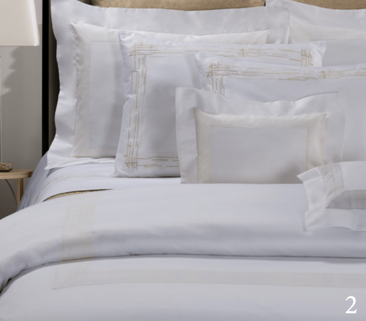 Graffiti Embroidery Bedding by Dea Linens