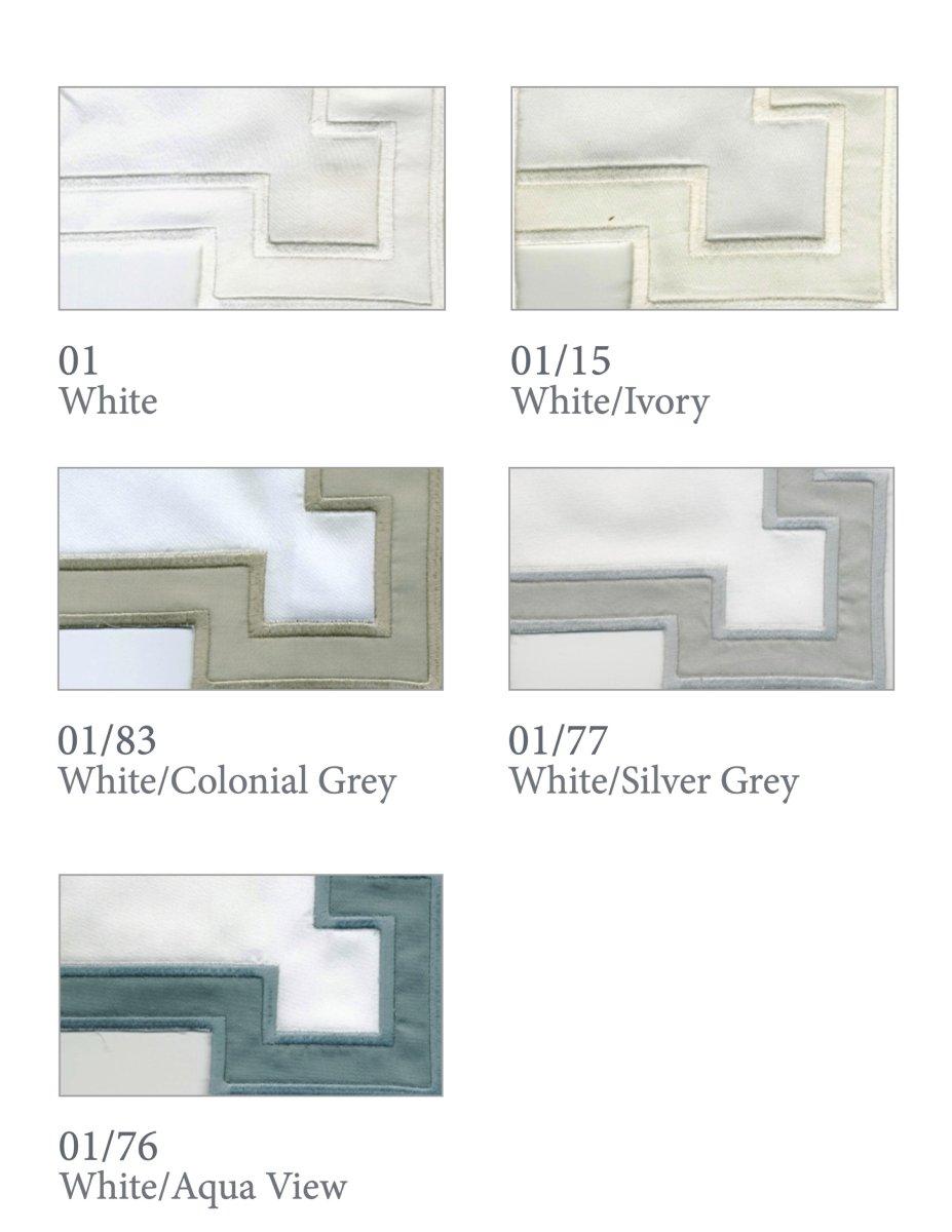 Andrea Embroidery Bedding by Dea Linens