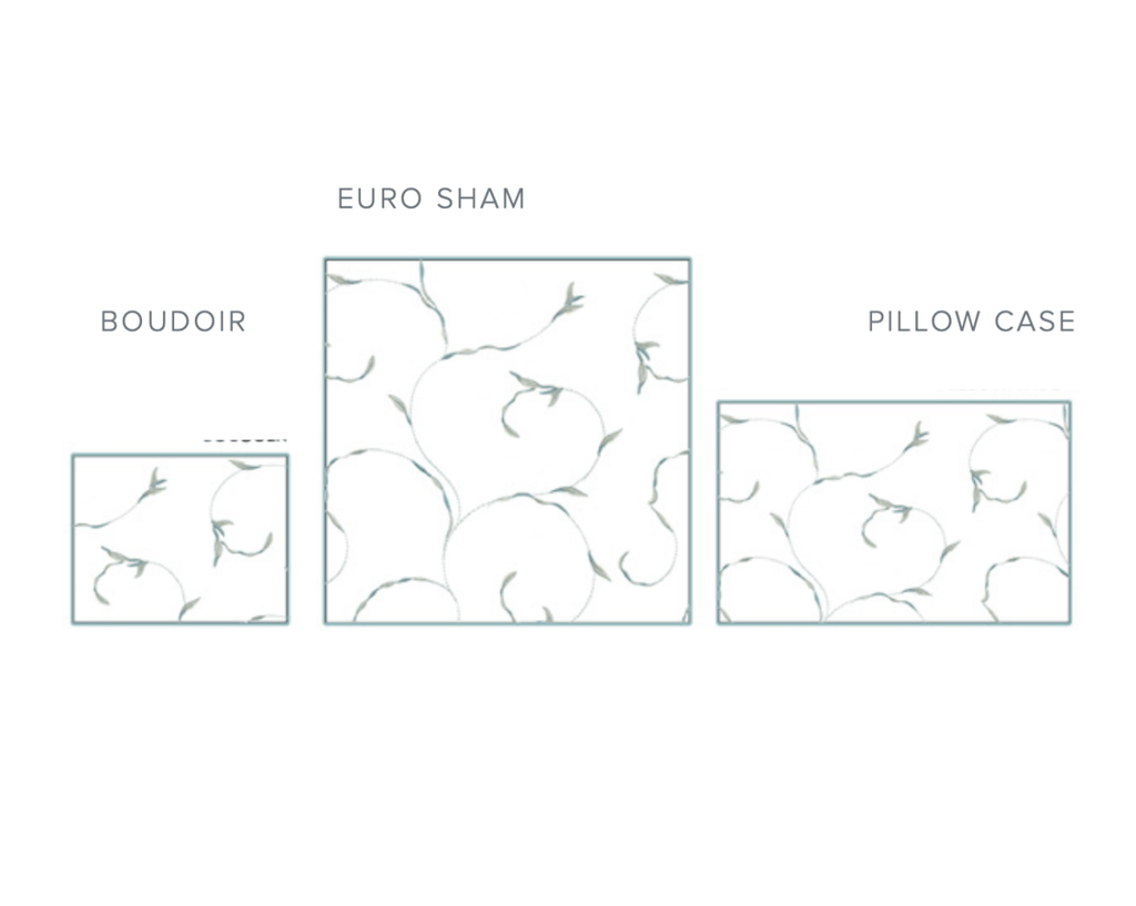 Argentario Embroidery Bedding by Dea Linens