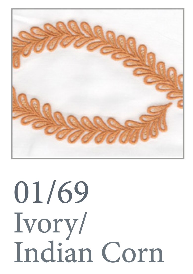 Mirea Embroidery Bedding by Dea Linens