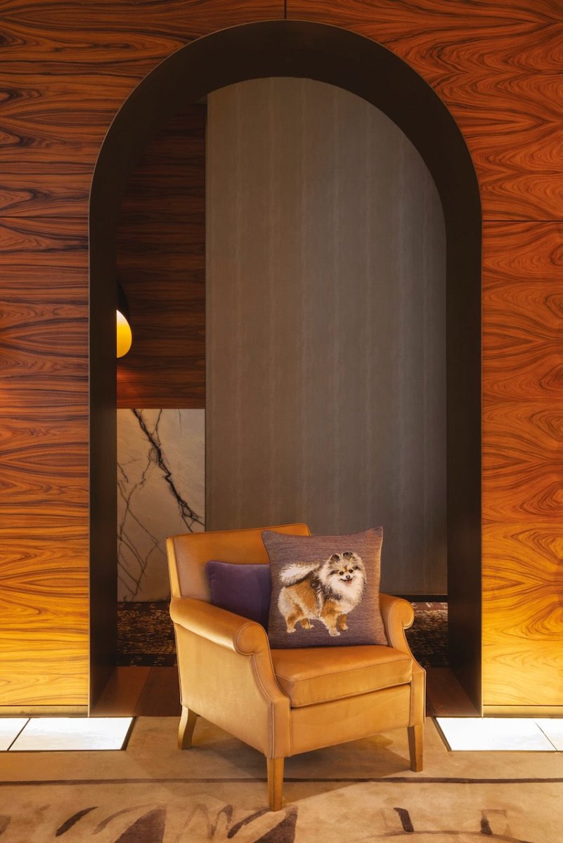 Lulu Iris Decorative Pillow by Yves Delorme 