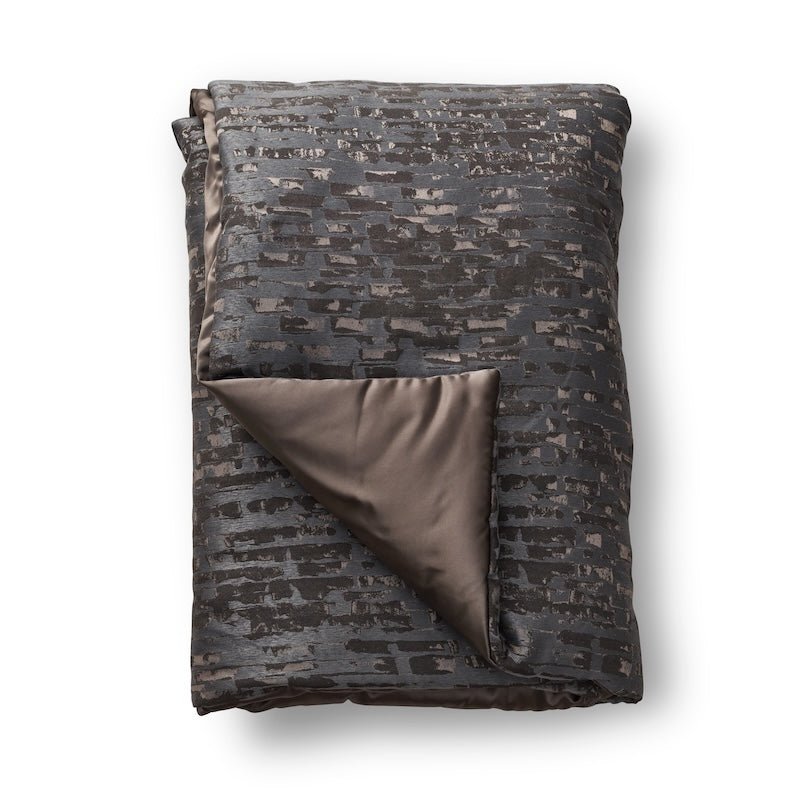 Delphi Steel Throw by Ann Gish