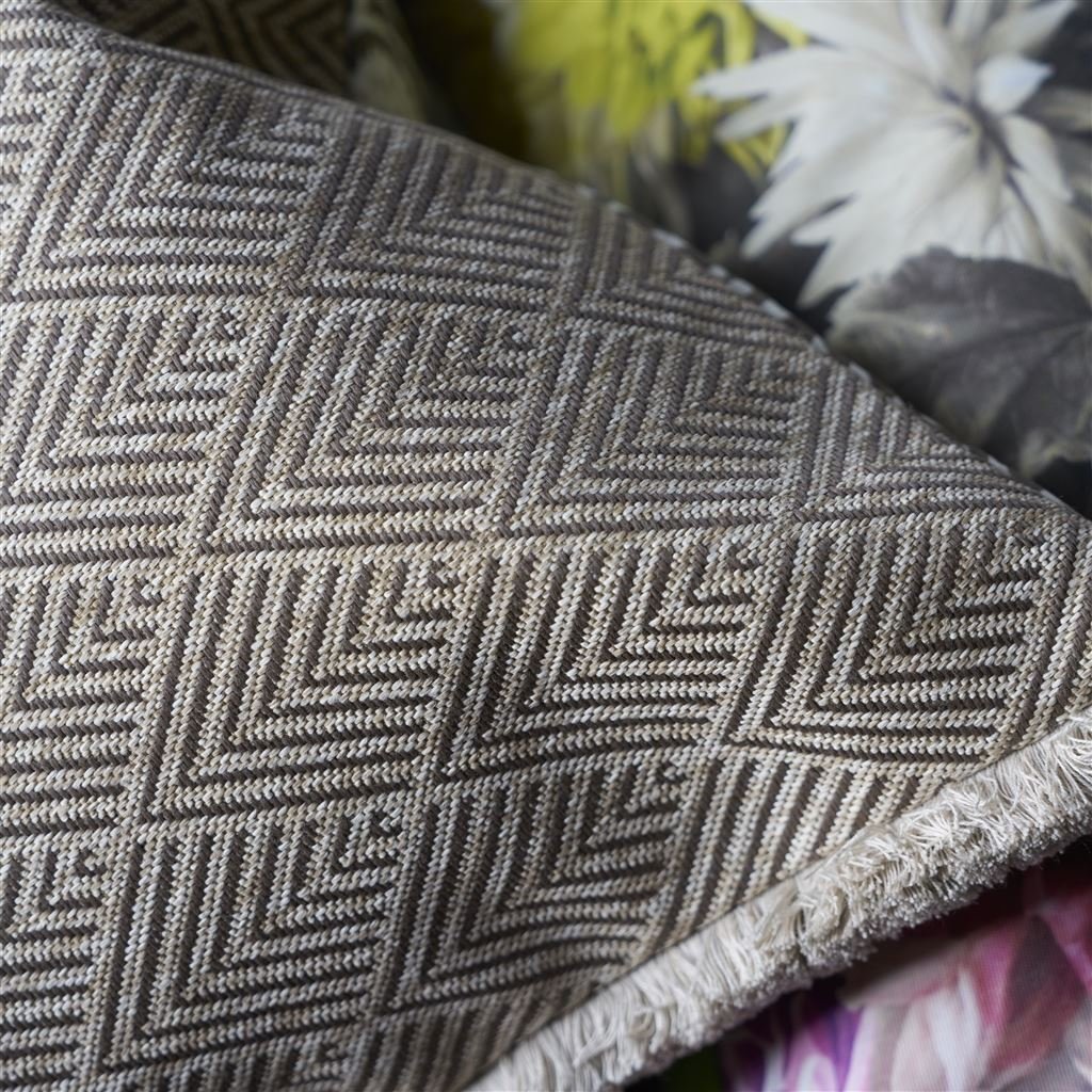 Designers Guild Balian Natural Outdoor Decorative Pillow