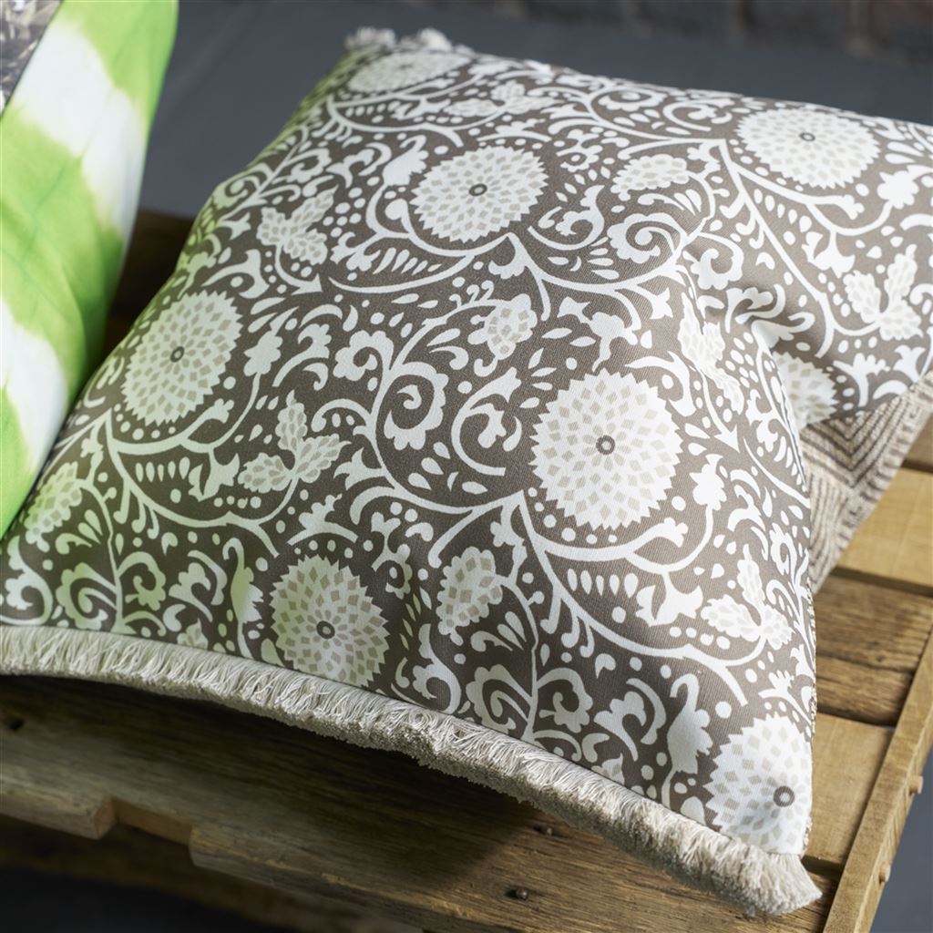Designers Guild Balian Natural Outdoor Decorative Pillow