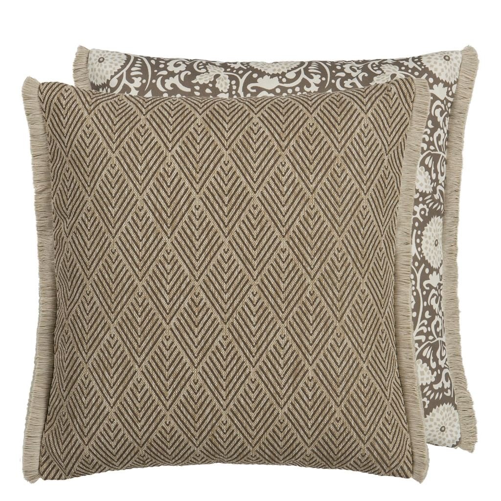 Designers Guild Balian Natural Outdoor Decorative Pillow