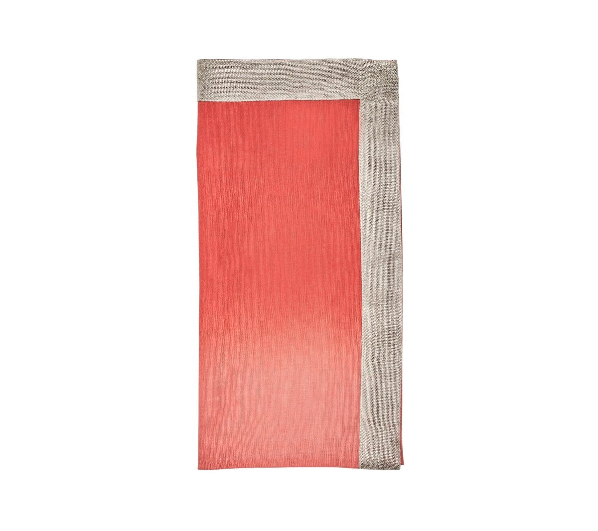 Dip Dye Napkin in Coral & Salmon Set of 4 by Kim Seybert