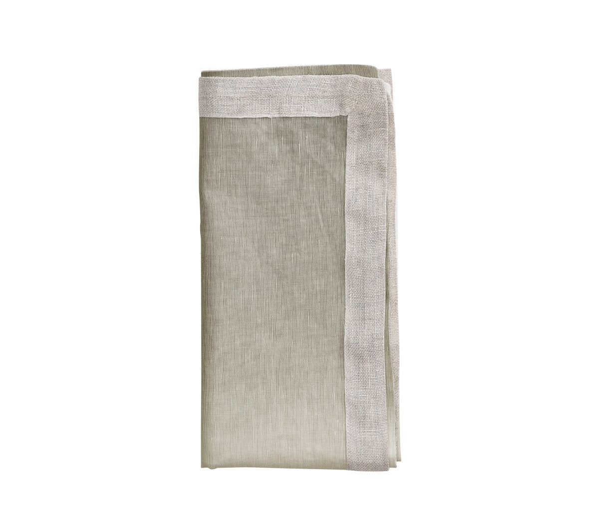 Dip Dye Napkin in Gray & Silver Set of 4 by Kim Seybert