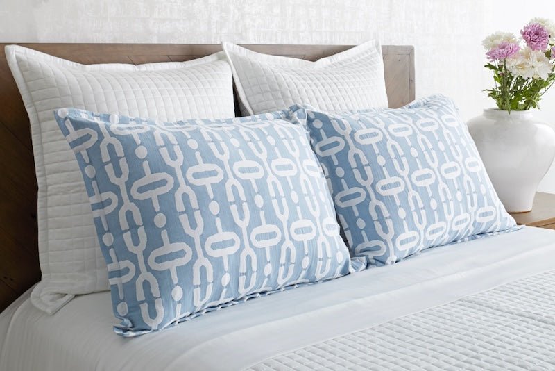 Doorknocker Duvet Set Blue by Ann Gish