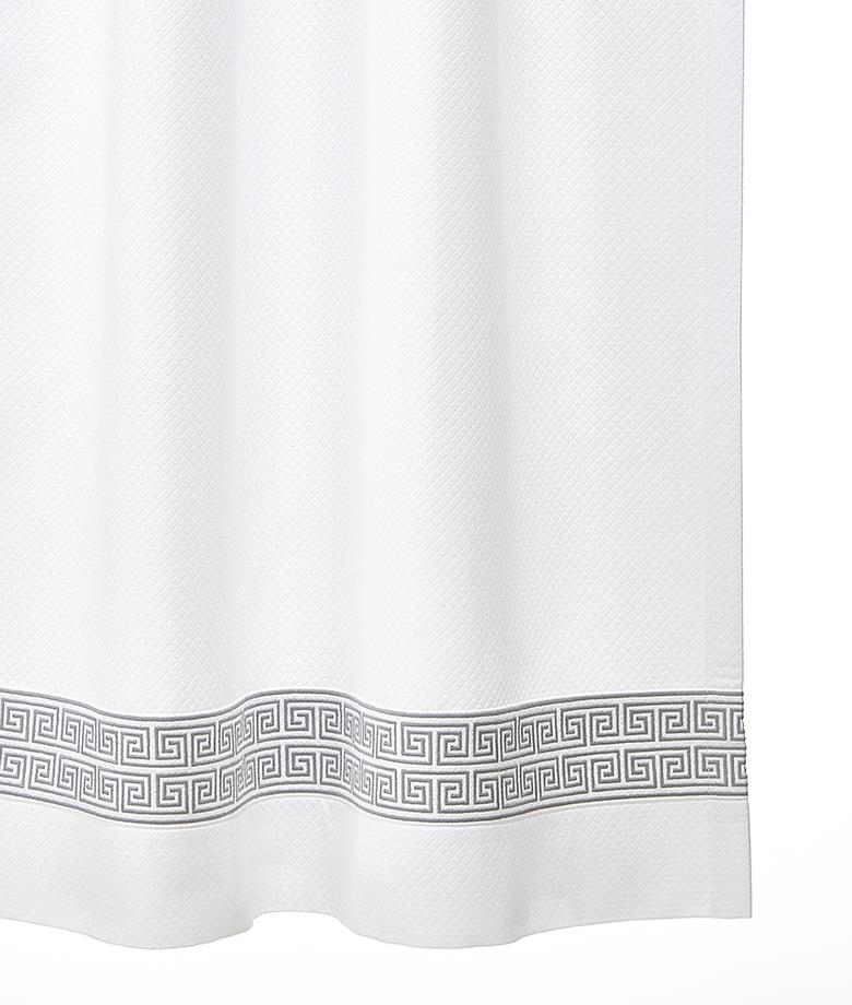 Duet Embroidered Shower Curtains by Legacy Home
