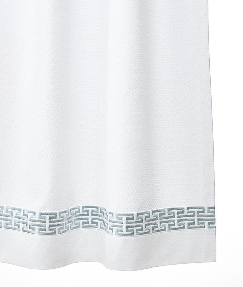 Duet Embroidered Shower Curtains by Legacy Home