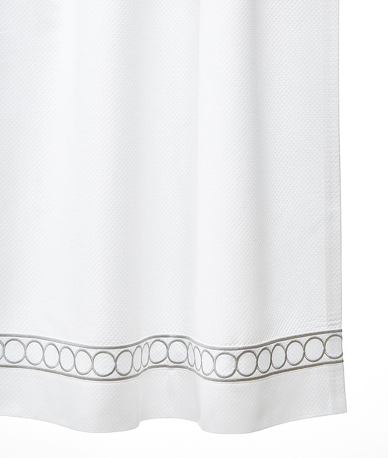 Duet Embroidered Shower Curtains by Legacy Home