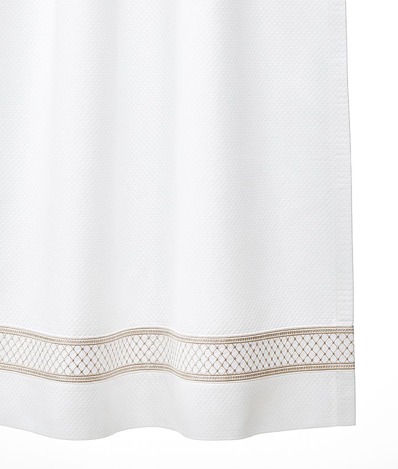 Duet Embroidered Shower Curtains by Legacy Home