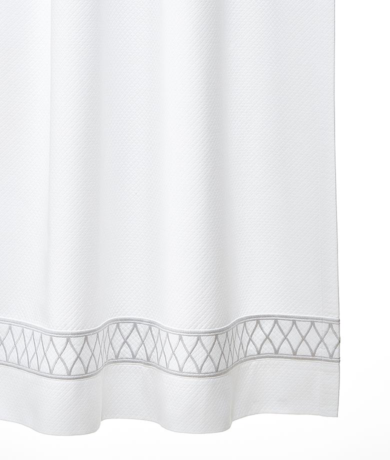 Duet Embroidered Shower Curtains by Legacy Home