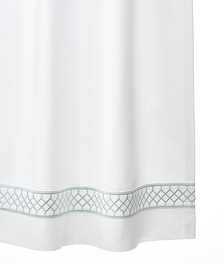 Duet Embroidered Shower Curtains by Legacy Home