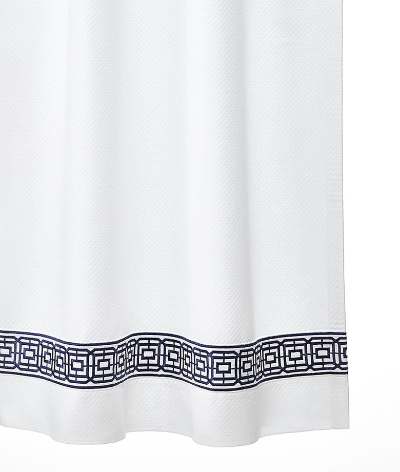 Duet Embroidered Shower Curtains by Legacy Home