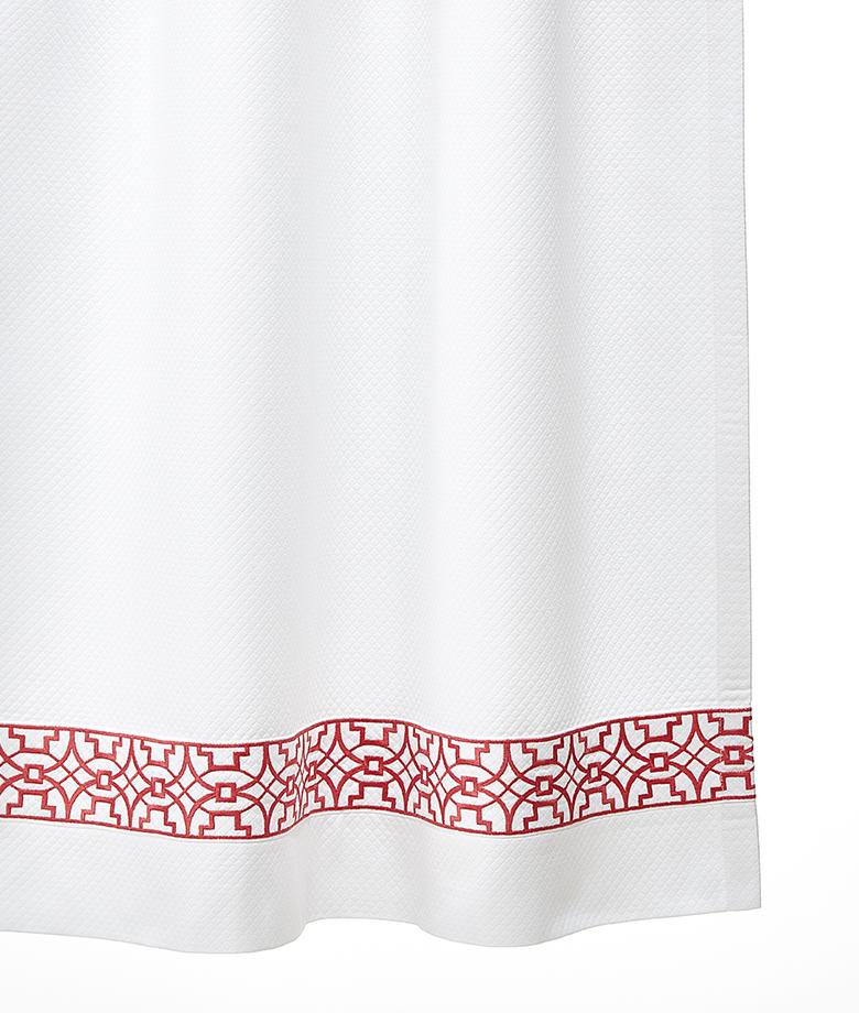 Duet Embroidered Shower Curtains by Legacy Home