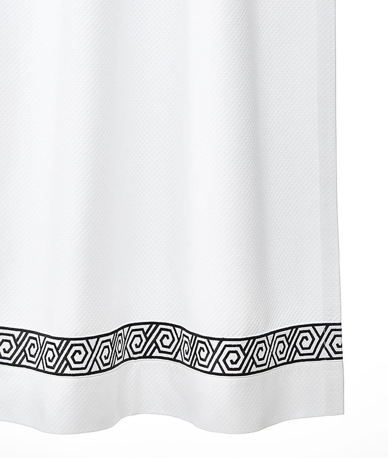 Duet Embroidered Shower Curtains by Legacy Home