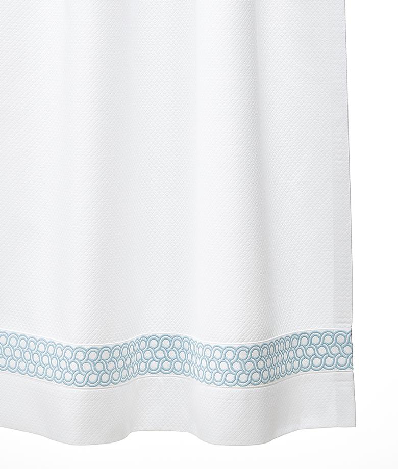 Duet Embroidered Shower Curtains by Legacy Home