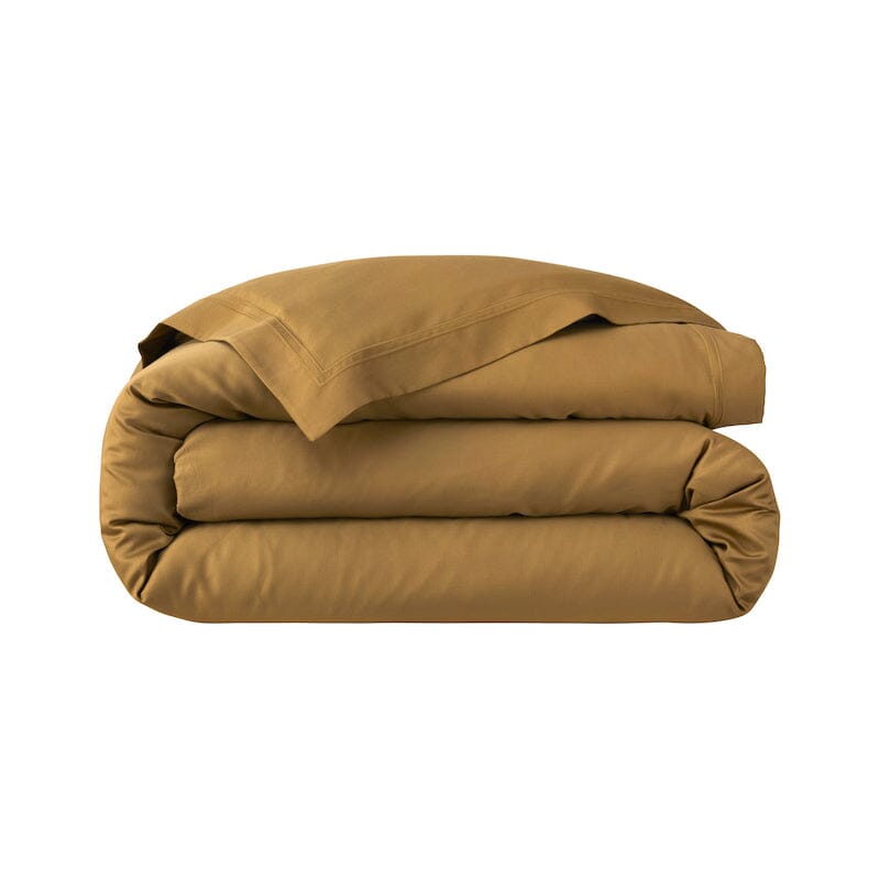 Triomphe Bronze Euro Shams Bedding by Yves Delorme