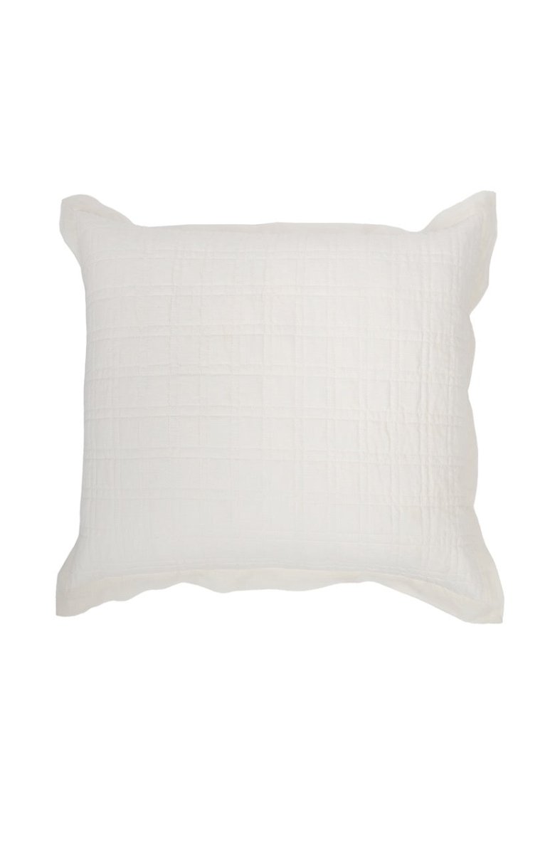 Owen Cream Quilted Coverlets by Pom Pom at Home