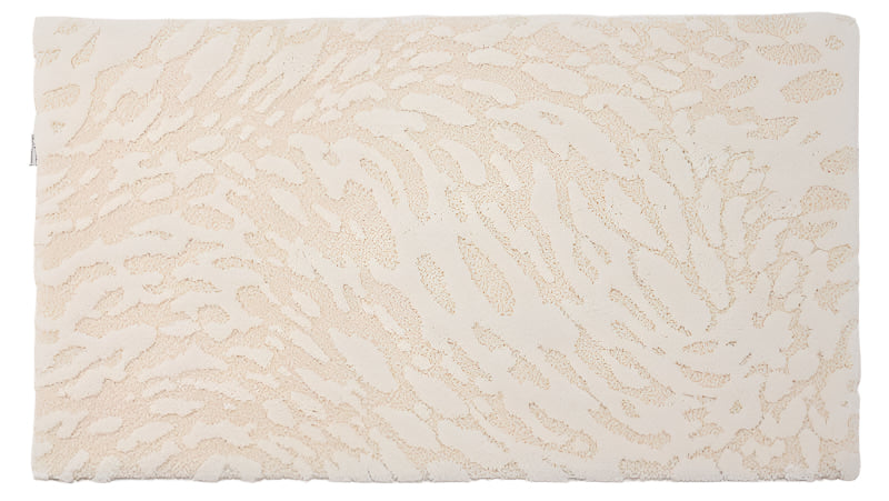 Flow Ivory 103 Bath Rug by Abyss Habidecor