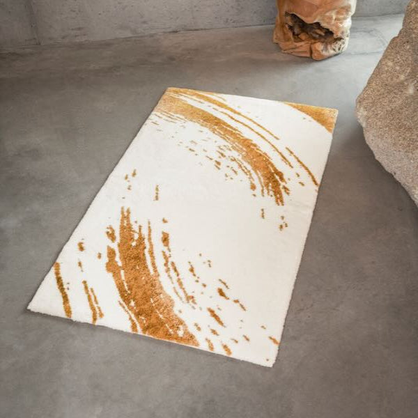 Fortuny Gold 800 Bath Rugs by Abyss