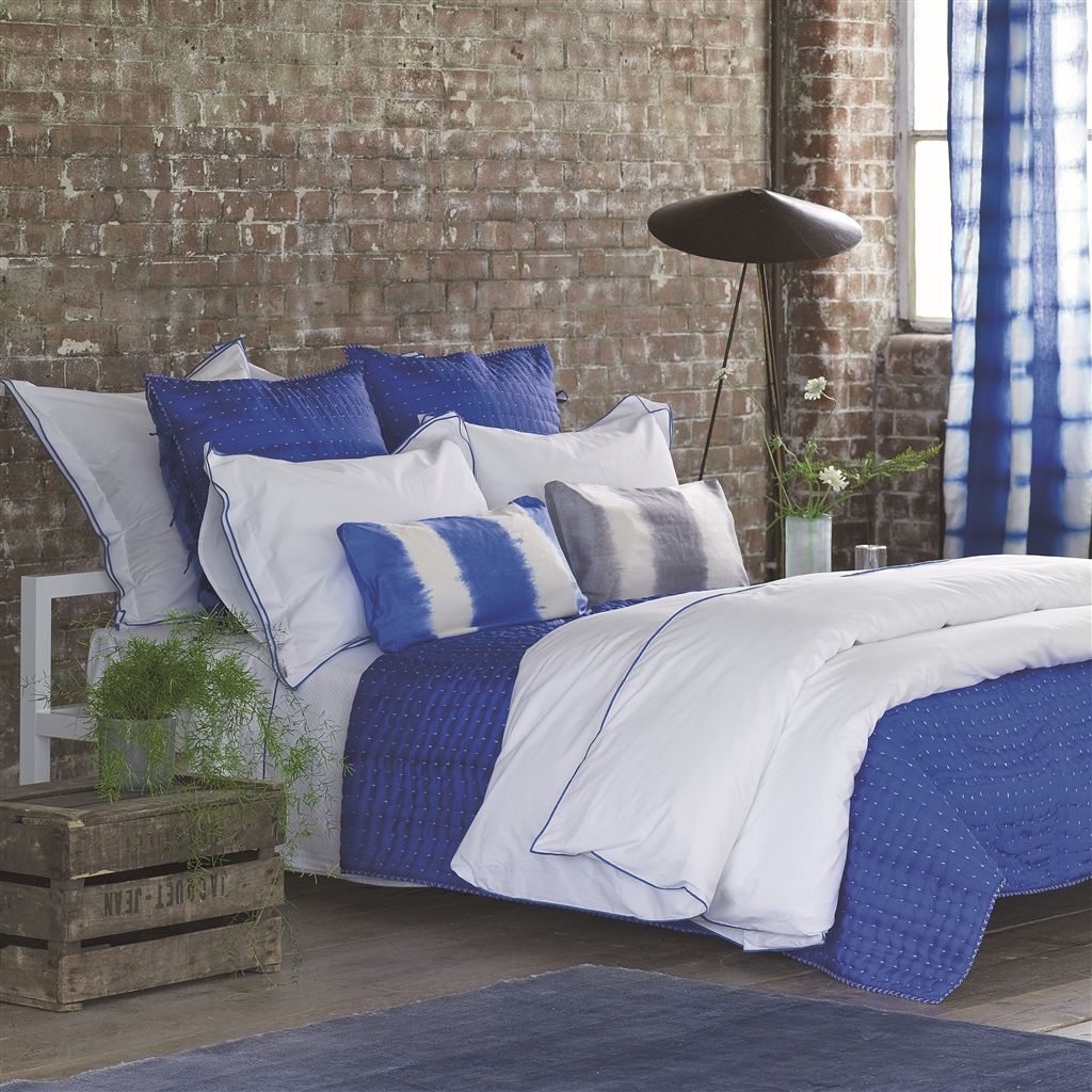 Astor Cobalt Bedding by Designers Guild