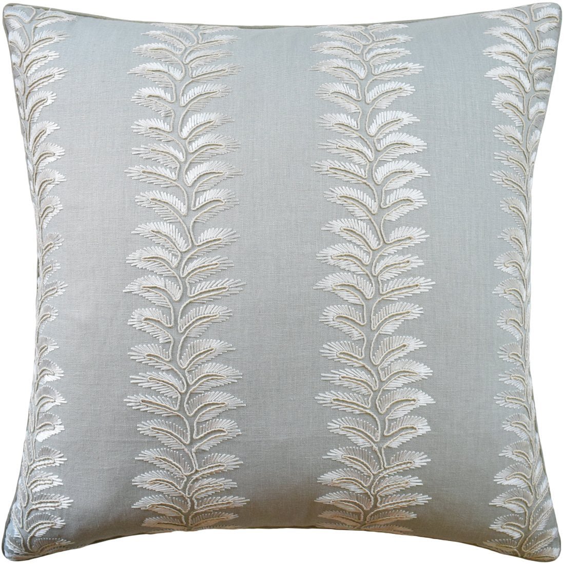 Bradbourne Pale Aqua Decorative Pillow by Ryan Studio