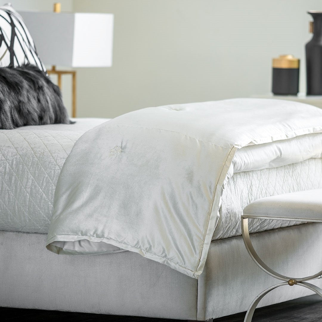 Chloe Ivory Velvet Comfortlet by Lili Alessandra