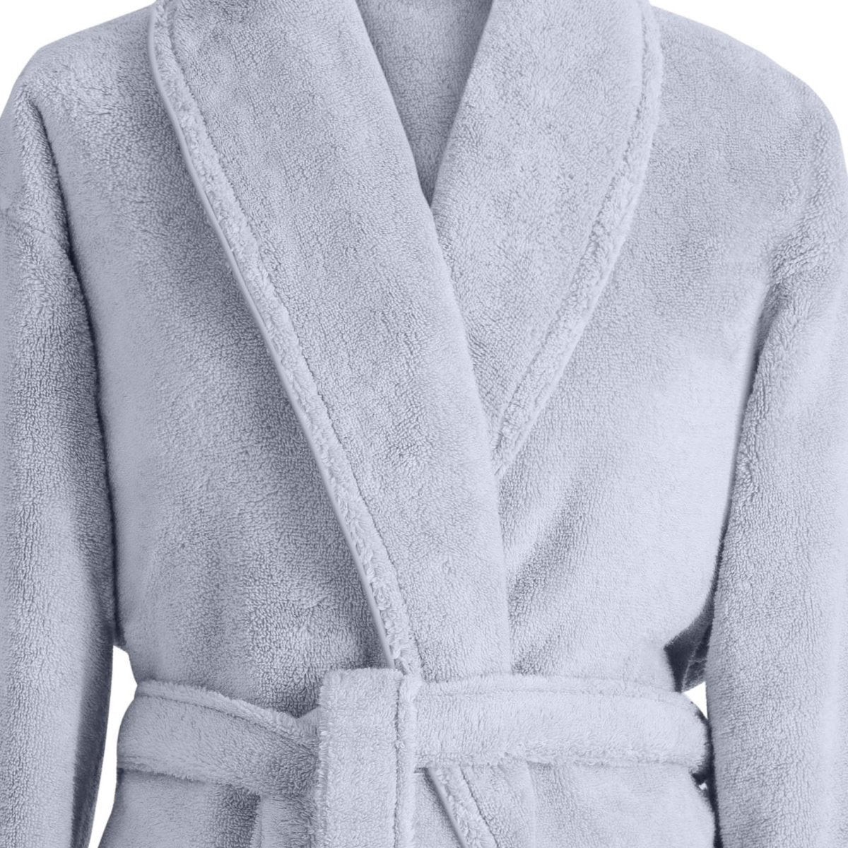 Caresse Cloud Gray Bathrobe