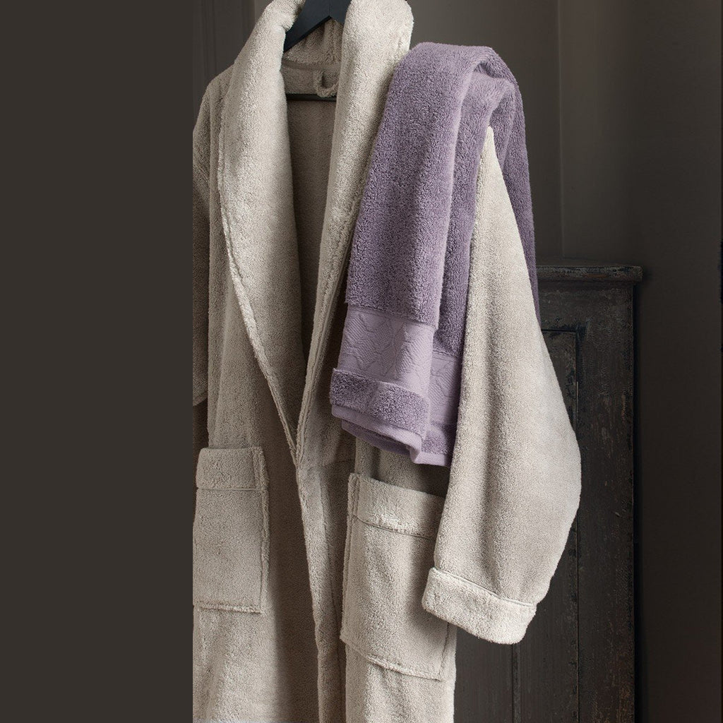 Caresse Linen Beige Bathrobe