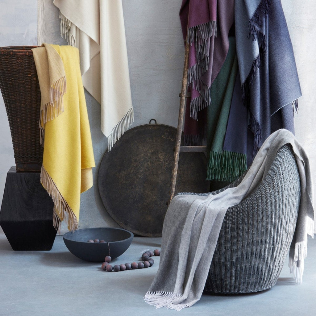 Paley 100% Cashmere Throw by Matouk