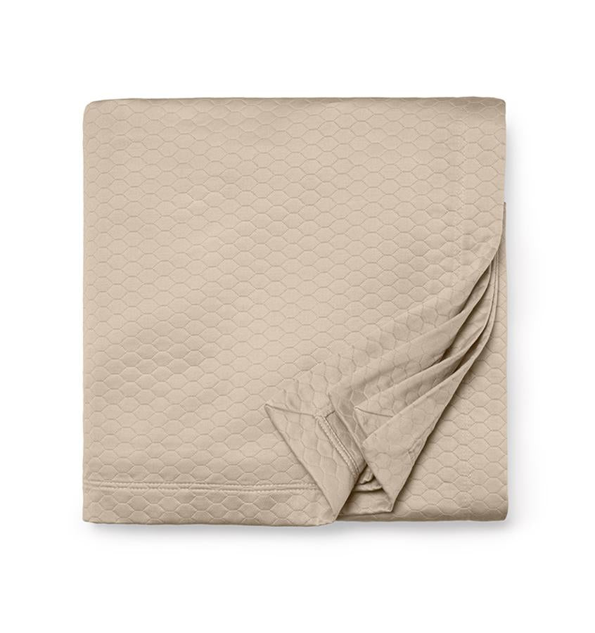 Favo Latte Coverlets by Sferra