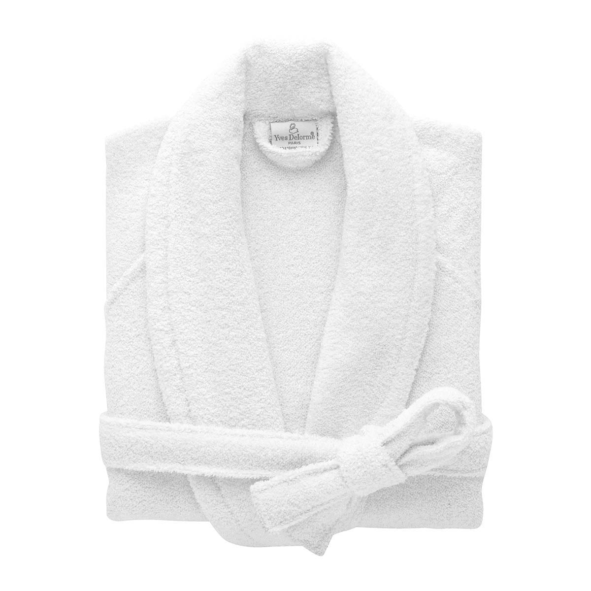 Etoile Blanc Bathrobe - Yves Delorme