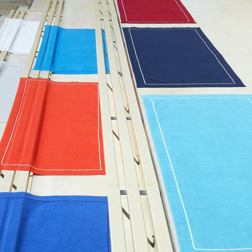 Croisiére Ecru Beach Towel by Yves Delorme