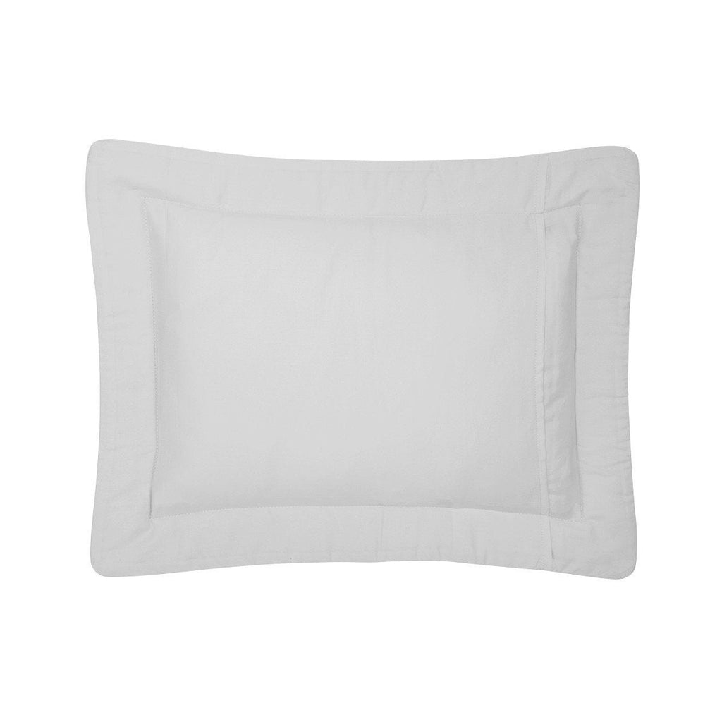 Triomphe Silver Bedding by Yves Delorme