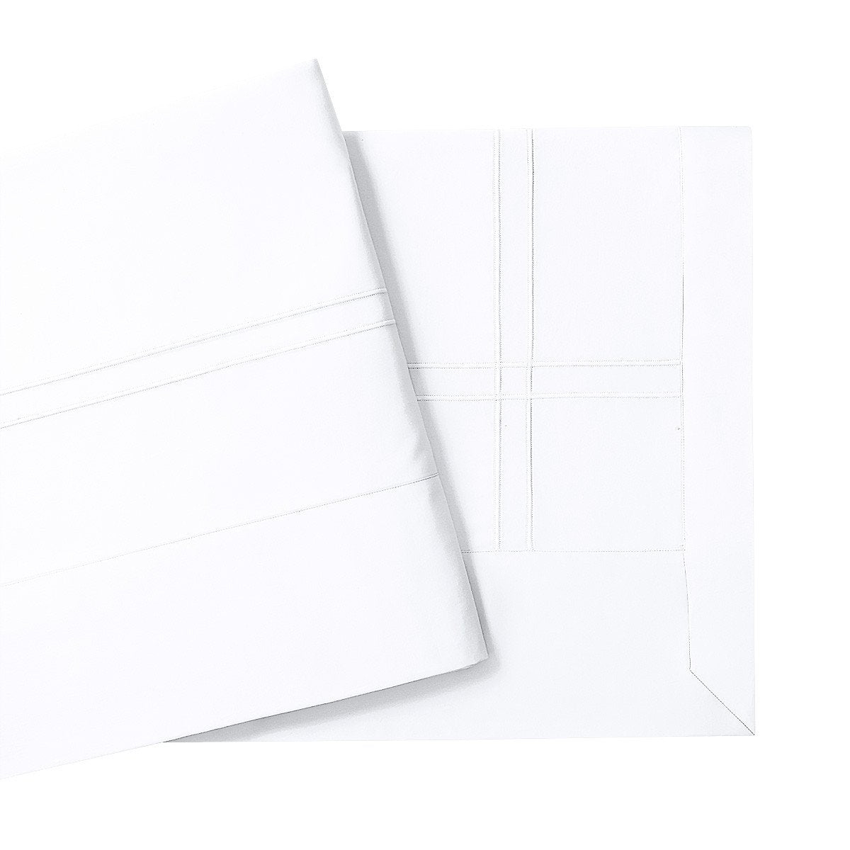 Adagio Blanc Bedding by Yves Delorme