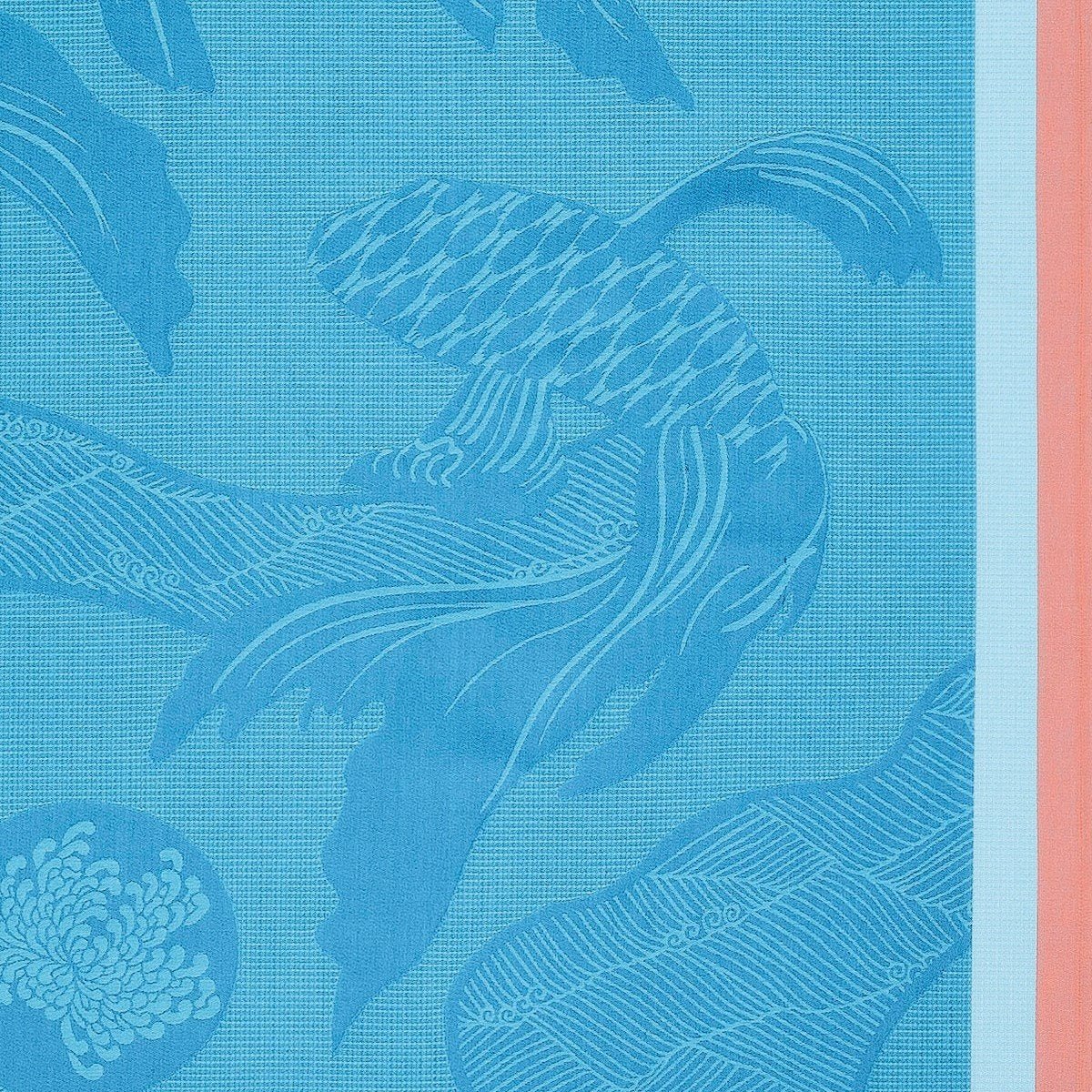 Océanique Beach Towel by Le Jacquard Français