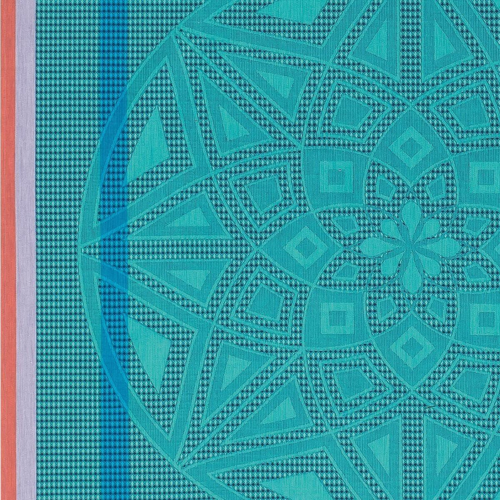 Zellige Beach Towel by Le Jacquard Français