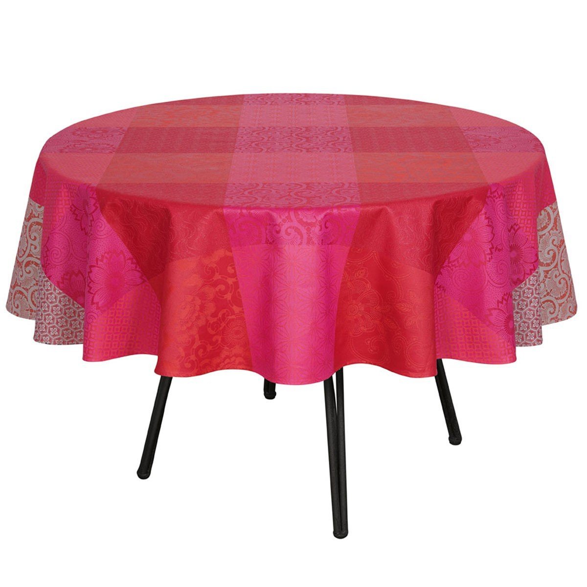 Fleurs de Kyoto Coated Table Linen in Cherry