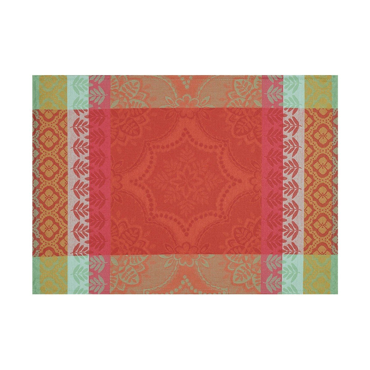 Bastide Coated Table Linens in Pepper Red