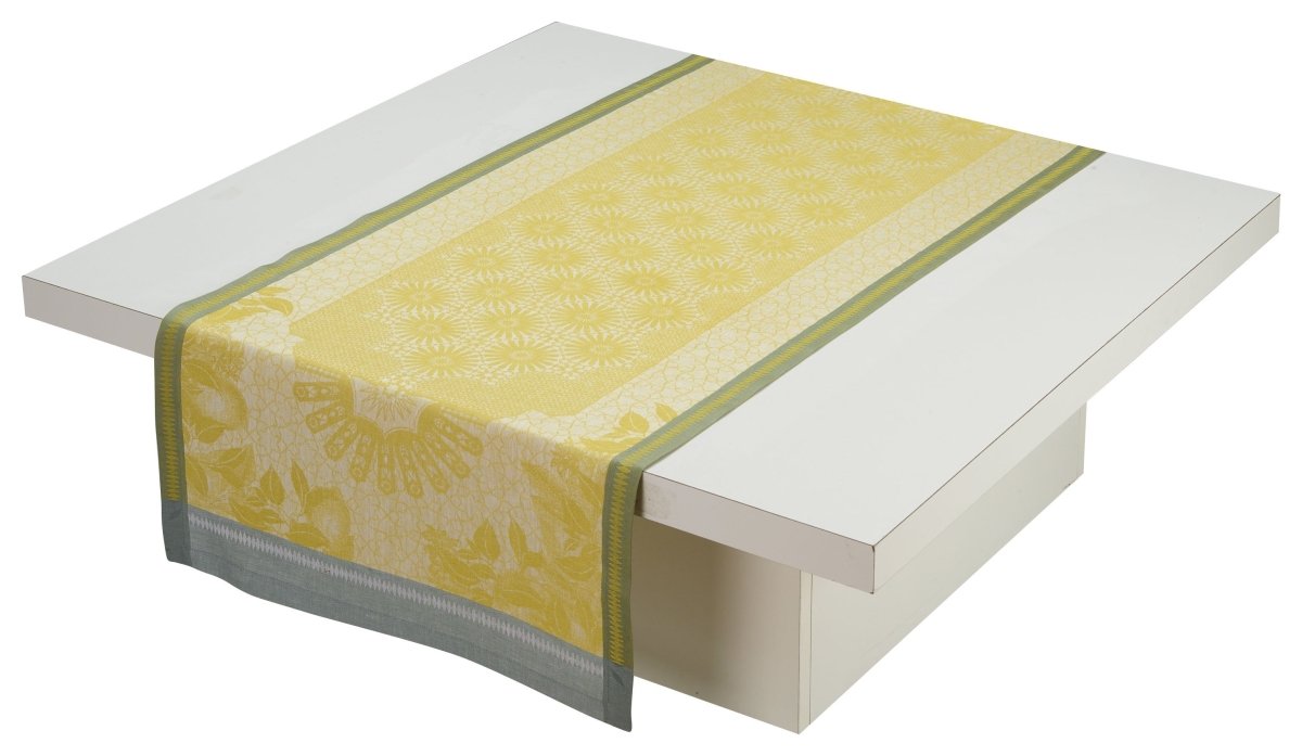 Jardin D'Orient Yellow Table Linens
